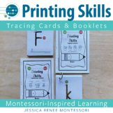 Printing Tracing Cards and Booklets Bundle: Uppercase and 