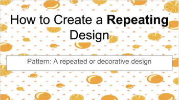 Preview of Printmaking: How to Create a Repeating Design 
