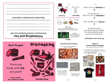 Preview of Printmaking Pocket Zine