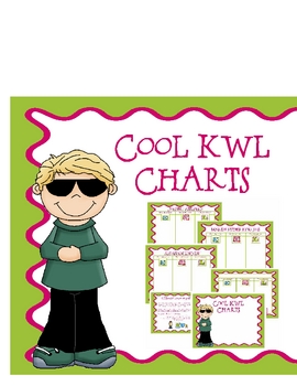 Preview of Prior Knowledge Learning and Assessment Tools - Cool KWL Charts