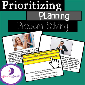 Preview of Prioritizing, Planning, Problem Solving (Distance Learning Bundle)