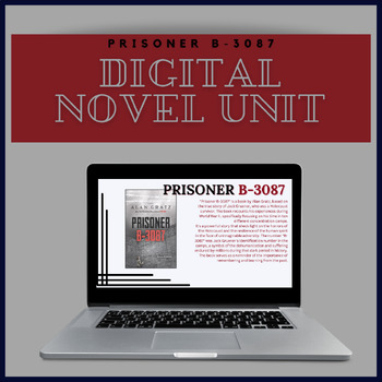Preview of Prisoner-B3087 Digital Novel Unit (Chapters 1-10)
