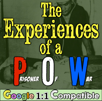 Preview of Prisoners of War during the Vietnam War: What did POWs experience? Engaging!