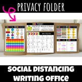 Privacy Folder FRENCH | Social Distancing | Covid 19 Retur