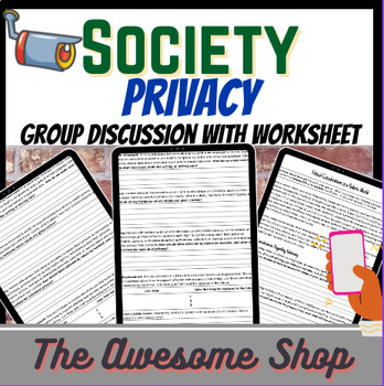 Preview of Privacy Issues With Technology Guided Discussion for High School