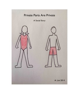 Private Parts Are Private: A Social Story by Mrs Lini | TpT
