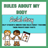 My Privates- Social story narrative about private body parts