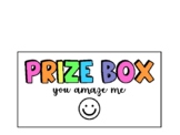 Prize Box Label | Freebie
