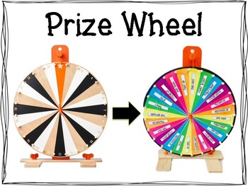 prize wheel template
