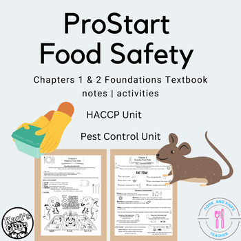 Preview of PROSTART Food Safety BUNDLE  (FCS, Culinary, Hospitality, Food)