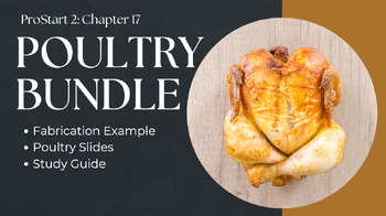 Preview of ProStart Poultry Notes & Digital Study Guide Bundle