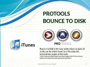 Preview of ProTools - Bounce to Disk & Burn to CD