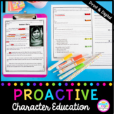 Proactive Character Education SES Reading Comprehension Pa