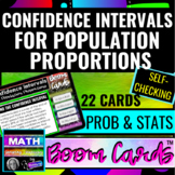 Prob & Stats Confidence Intervals for Population Proportio
