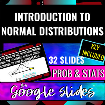Preview of Prob & Stats Introduction to Normal Distributions using Google Slides™