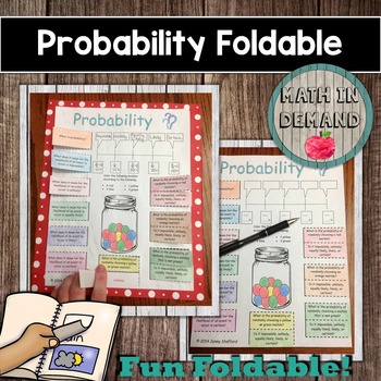 Preview of Probability Foldable