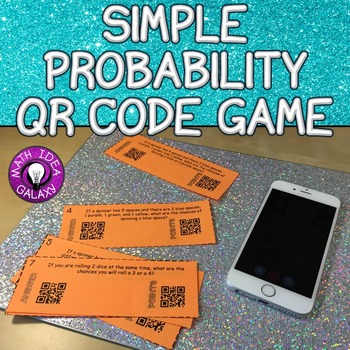 Preview of Simple Probability QR Code Game