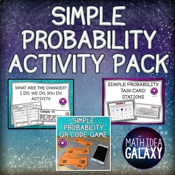 Preview of Simple Probability Activity Bundle