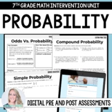 Probability 7th Grade Math Intervention Unit