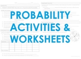 Probability Activities & Worksheets - includes CASINO MATH