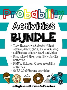 Preview of Probability Activity BUNDLE