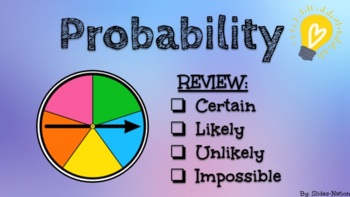 Preview of Probability Activity + *GOOGLE SLIDES* + *VIRTUAL LEARNING*