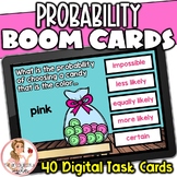 Probability BOOM Cards | Digital Task Cards