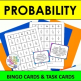 Probability Bingo Game Activity | Task Cards | Class Activity
