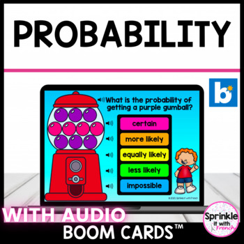 Preview of Probability Boom Cards™️