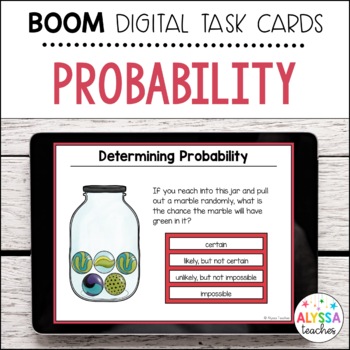 Preview of Probability Boom Cards