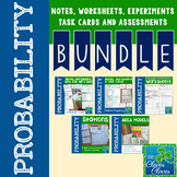 Probability Bundle - Notes, Experiments, Stations, Workshe