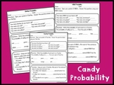 Probability Candy Activites  with Skittles, Smarties, and M&M's