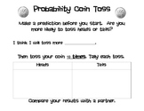 Coin Toss Probability Worksheets & Teaching Resources | TpT