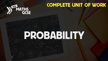 Preview of Probability - Complete Unit of Work