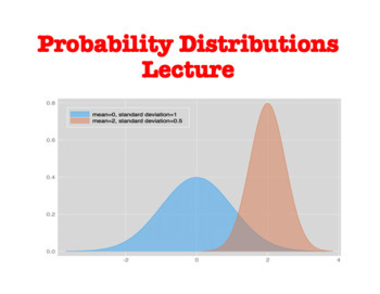 Preview of Probability Distributions Lecture (Elementary Statistics Module)