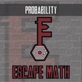 Probability Escape Room Activity - Printable & Digital Game