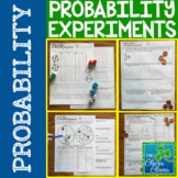 Probability Experiments - Worksheets (Experimental & Theor