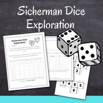 Preview of Probability Exploration - Sicherman Dice - Self-Guided with Differentiation