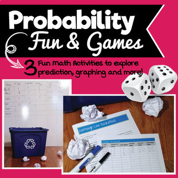 Preview of Probability Fun & Games! Exploring fractions, decimals, percentages & more!