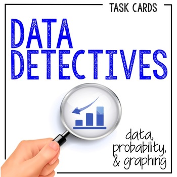 Preview of Data Analysis Task Cards: A Data, Probability, and Graphing Math Activity