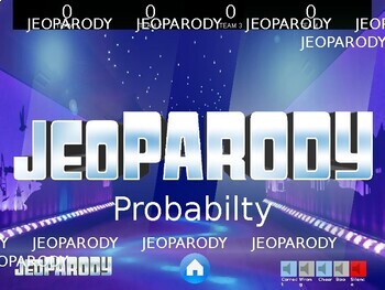 Preview of Probability Jeopardy Game PowerPoint