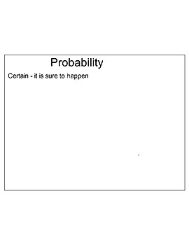 Preview of Probability Notes