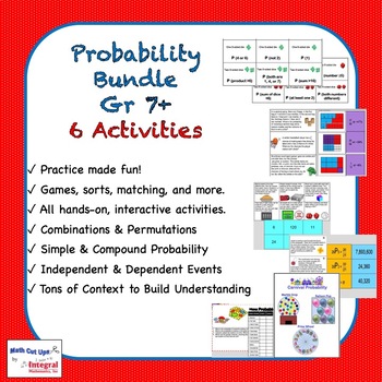 Preview of Probability Pack Activity Bundle