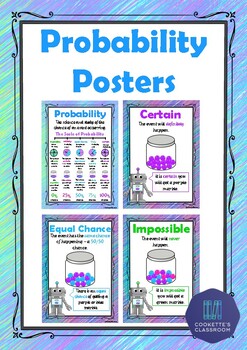 Preview of Probability Posters