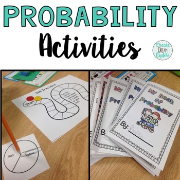 Preview of Probability Unit for First and Second Grade