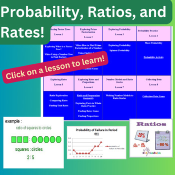 Preview of Probability, Ratios, and Rates!