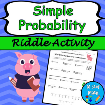 Preview of Probability Riddle Activity
