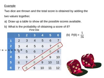 How to Study Probability with Two Dice and a Spreadsheet - Brightpips