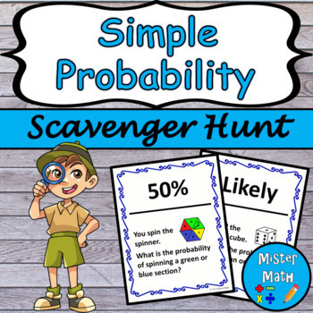 Preview of Probability Scavenger Hunt