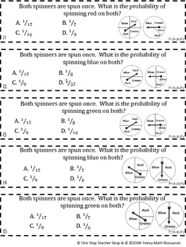 7th grade math probability worksheets with answer key